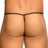 MOB Eroticwear String Sheer Mob Noir